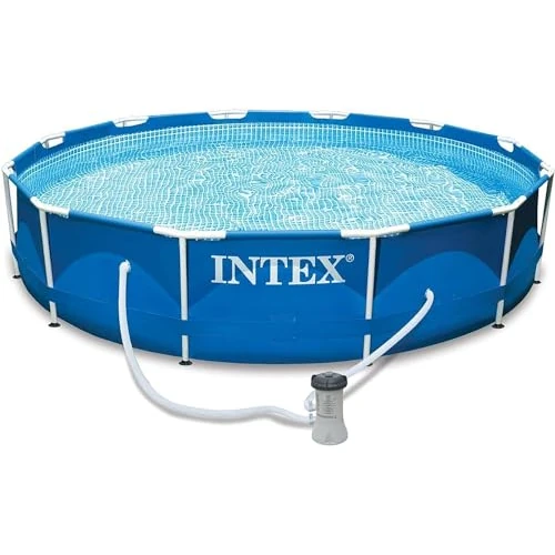 Limited-time offer: INTEX 28212UK Metal Frame Pool Set, Blue, 12 ft x 30-Inch from 119.99 £ to 119.99 £ (save 0.00%)