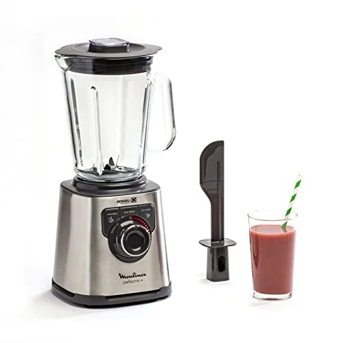 Moulinex Frullatore 1200W 18 Speed Modern Style Glass 2L BPA Free Blender