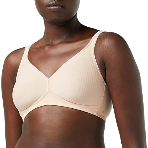 Limited-time offer: Triumph Womens Modern Soft+cotton N Wireless Bra, Neutral Beige, 32A UK from 36.00 GBP to 34.20 GBP (save 5%)