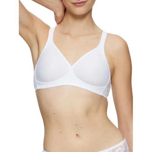 Offre limitée : Triumph Modern Soft+Cotton N Wireless Bra Femme, WHITE, 95E de 49.00 € à 49.00 € (0.00% de remise)