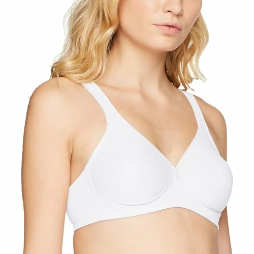 Limited-time offer: Triumph Womens Modern Soft+cotton N Wireless Bra, White, 40D UK from 37.98 GBP to 37.98 GBP (save 0%)