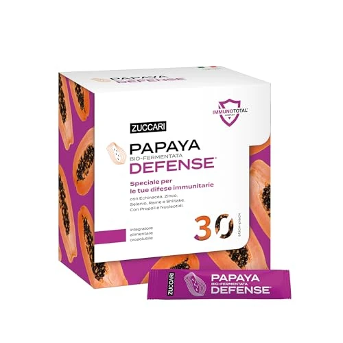 Offerta a tempo: Zuccari Papaya Defense, 30 Stick-Pack da 3,08g — 13% da 29,95 € a 26,19 €