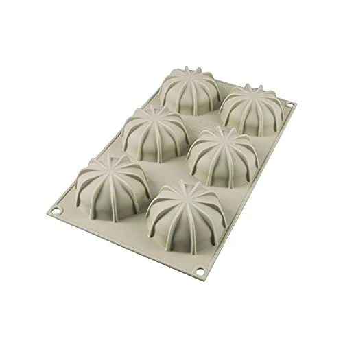 Limited offer: Silikomart | Silicone Mould for Monoportions MINI GOCCIA, Non-stick, Pack of 10 Cake Moulds, Ø 68 h 33 mm Volume 6 x 88 ml Tot. 528 ml from 21.96 EUR to 16.80 EUR (save 23%)