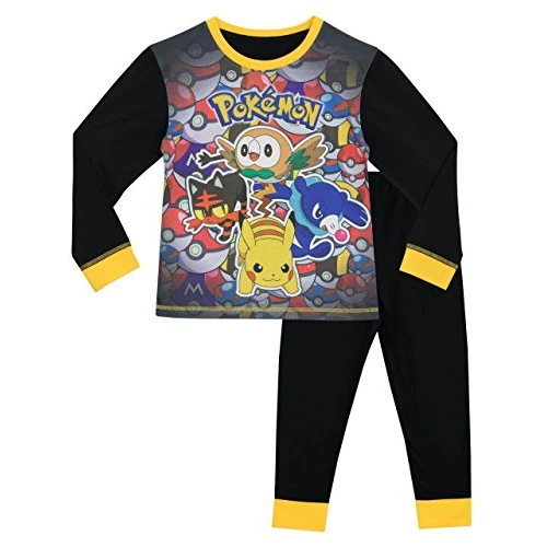Oferta limitada: Pokemon Pijama | Pijamas Niño Algodón | Rowlet Popplio Litten | Pijamas Niño Invierno para Ninos Multicolor 11-12 años de 14.99 EUR a 14.99 EUR (ahorro 0%)