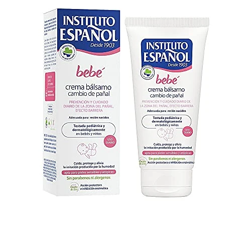 Oferta limitada: Bebé Crema Bálsamo para Cambio de Pañal - Especial Piel Sensible y Atópica -Instituto Español 150 ML de 3.99 € a 3.99 € (ahorro 0.00%)