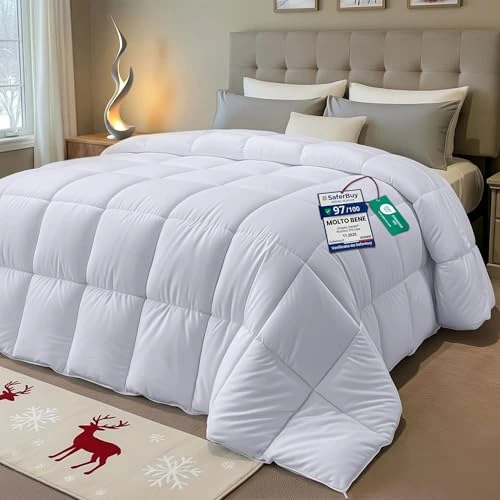 Limited-time offer: Utopia Bedding Duvet,10.5 Tog coverless Duvet with Corner Tabs, Box Stitched Quilt (Single, White) from 14.29 GBP to 10.11 GBP (save 29%)