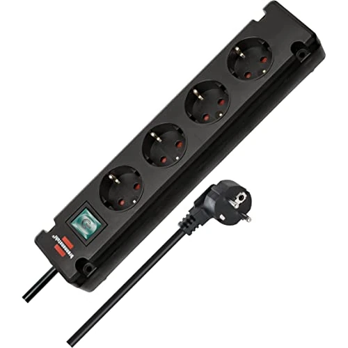 Offre limitee: BRENNENSTUHL 1150650114 - Base múltiple Bremounta Negra apta Para montaje fijo (4 Tomas) de 18.18 EUR a 18.18 EUR (economie 0%)