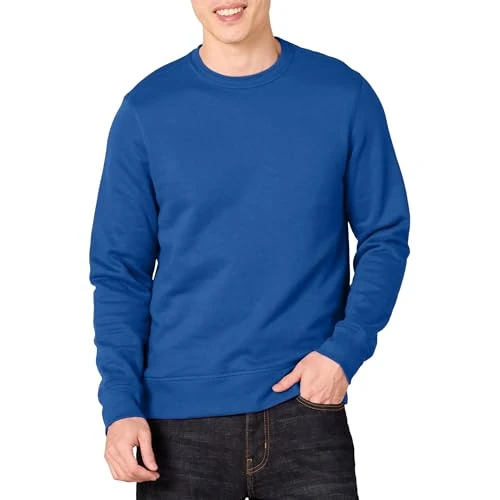 Oferta limitada: Amazon Essentials Sudadera de Forro Polar con Cuello Caja Hombre, Azul Mezcla, M de 15.90 € a 13.51 € (ahorro 15%)