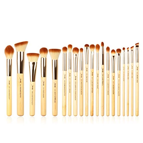 Offerta a tempo: Jessup Marca 20pz Bellezza Pennelli in bambù per trucco professionale Set Trucco Kit di pennelli Fondotinta in polvere Pennelli per Ombretto T145 - 5% da 33.78 € a 32.09 €