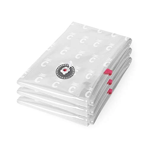 Compactor Set di 3 Sacchetti Compressori Sottovuoto ASPISPACE XL (80x130 cm)