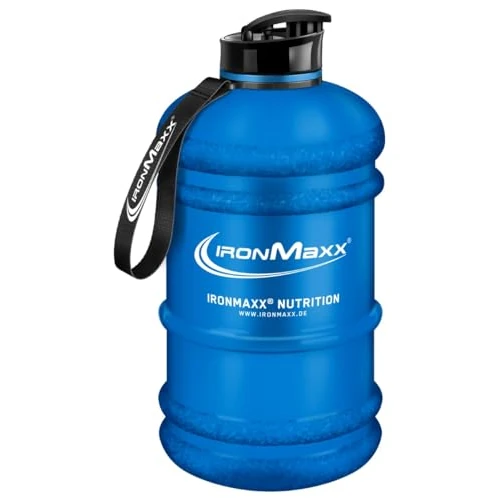 Offerta a tempo: IronMaxx Water Gallon - Frosted Blue 2200ml | Senza BPA e DEHP | Borraccia ermetica con scala graduata | Disponibile in vari colori – perfetta per sport, lavoro e uso quotidiano - 0.00% da 19.90 € a 19.90 €