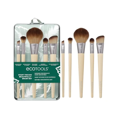 Offerta a tempo: EcoTools, set di pennelli per make up Inizia La Giornata Meravigliosamente - 0.00% da 19.00 € a 19.00 €