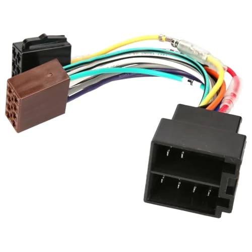 Offerta a tempo: Audioproject A196 - Adattatore presa Universale connettore Autoradio ISO Adattatore Spina Cavo Adattatore Autoradio DIN per Auto per Fiat Panda Punto Alfa 500 L VW Alfa Opel Mercedes Renault Megane - 0.00% da 13.88 € a 13.88 €