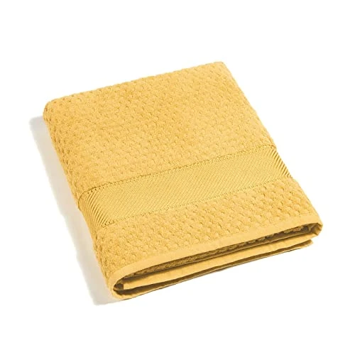 Caleffi – Serviette Bain 100x150 cm en Coton Doux et Absorbant – Drap de Bain Grande Taille Lavable – Serviette de Plage, Sauna ou Sport – Serviette Toilette Made in Italy - Drap Bain 100x150