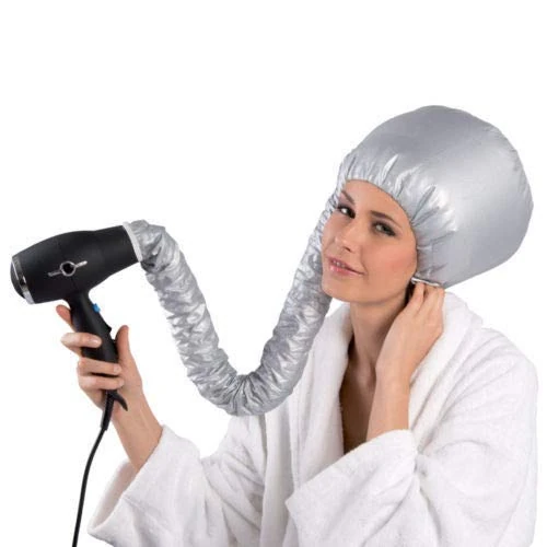 Zeitlich begrenztes Angebot: Bonnet Trocknungshelm, Haartrockner, mit Gummiband für die Befestigung an einem Haartrockner, Grau von 10.64 € auf 10.64 € (0.00% Rabatt)