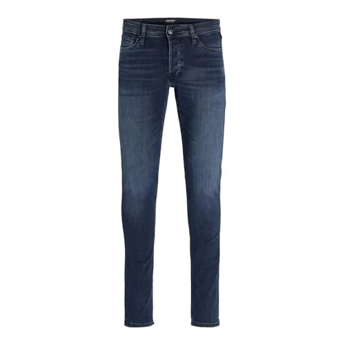 Offerta a tempo: JACK & JONES Jjiglenn Jjicon Jj 057 50sps Noos, Jeans Slim Uomo, Blu (Blue Denim), W30/L32 (Taglia Produttore: 30) - 56% da 79.99 € a 34.90 €