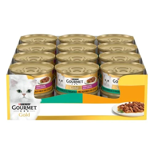 Offre limitée : Purina Gourmet Gold Humidido Chat Double Plaisir avec Lapin et Fée, 24 canettes de 85 g Chapeau - Lot de 24 x 85 g de 32.58 EUR à 32.58 EUR (remise 0%)