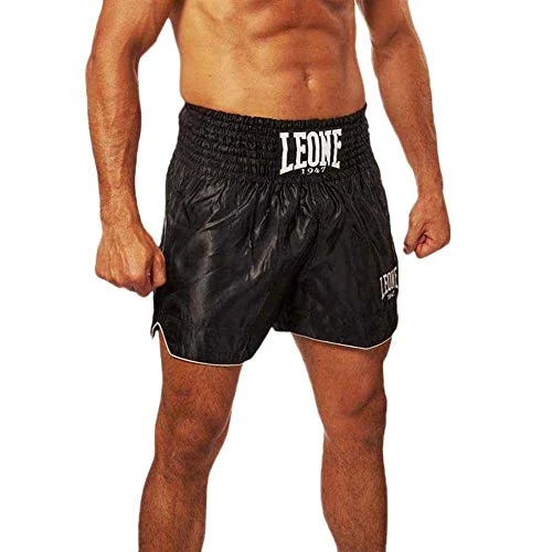 Offre limitée : LEONE 1947, Short Kick-Thaï Basique, Adulte Unisexe, Noir, XL, AB766 de 29.90 € à 29.90 € (0.00% de remise)