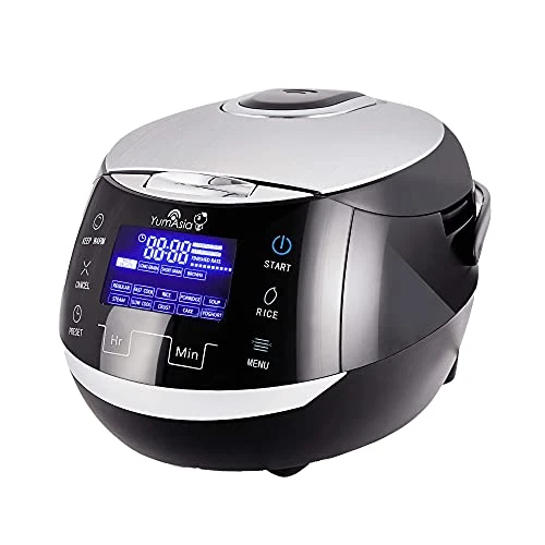 Offre limitée : Yum Asia Sakura Cuiseur à riz avec bol en céramique et logique floue avancée, (8 tasses, 1,5 litre), 6 fonctions de cuisson du riz, 6 fonctions multicuiseur, écran LED Motouch, 220-240V de 158.90 € à 158.90 € (0.00% de remise)