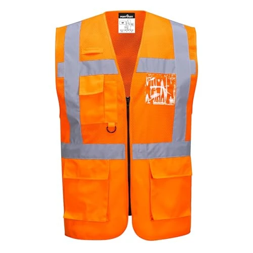 Oferta limitada: Portwest C496 Chaleco de Malla Executive Madrid Lavable a Máquina Poliéster de 16.90 € a 11.68 € (ahorro 31%)