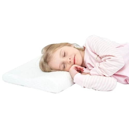 Offerta a tempo: SIKAINI Cuscino per Bambini Oeko-Tex Memory Foam Cuscino ipoallergenico Cuscino per Bambini per Ragazzi e Ragazze (3-8 Anni) - 24% da 32.99 € a 24.99 €