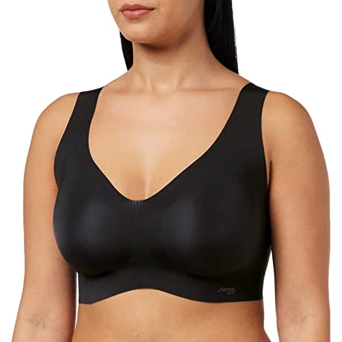 Sloggi Damen Bustier Zero Feel Bralette,Schwarz (Black (04)),M