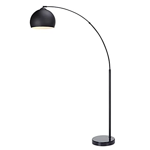 versanora vn-l00013-eu Arquer Arc Floor Lamp 50 W, Black, 31 x 110 x 174 cm
