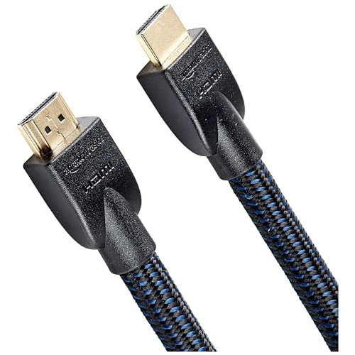 Oferta limitada: Amazon Basics Cable HDMI trenzado - 7.6 m, Negro de 13.64 EUR a 13.64 EUR (ahorro 0%)