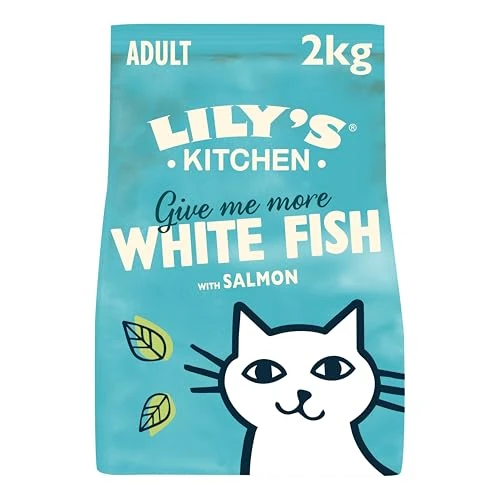 Offerta a tempo: Lilys Kitchen – Crocchette sane e deliziose di pesce per gatti, 2 kg — 64% da 29,00 € a 10,44 €