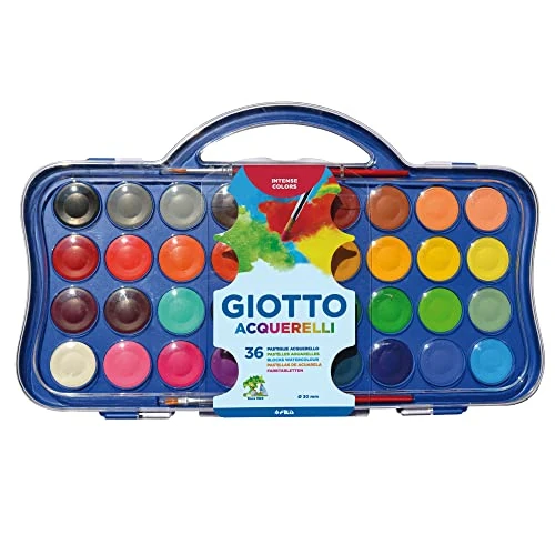 Begrenztes Angebot: GIOTTO Aquarellstifte, 36 Stück + 1 Pinsel, 30 mm, 36 von 15.80 EUR auf 15.80 EUR (Rabatt 0%)