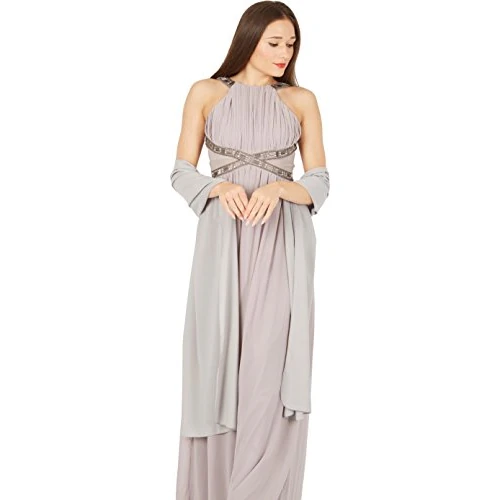 Offerta a tempo: BlackButterfly Matrimonio Damigella Chiffon Scialle Stola (Argento, Taglia unica) - 45% da 19.99 € a 10.99 €