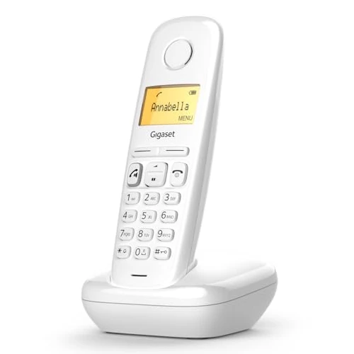 Limited offer: Gigaset A270 Téléphone DECT Identification de l'appelant Blanc from 51.09 EUR to 51.09 EUR (save 0%)