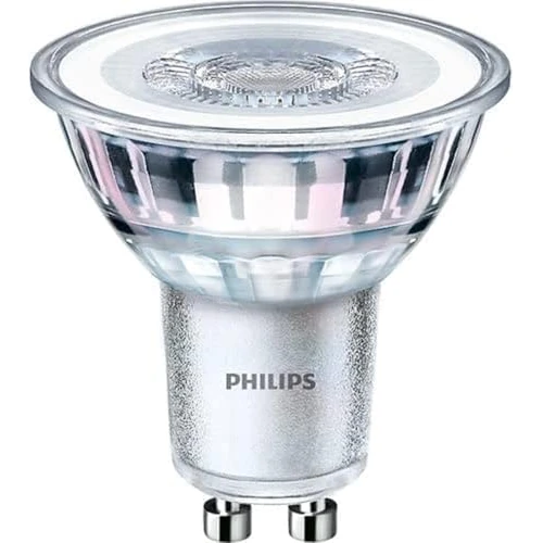 Oferta limitada: Philips Bombilla LED cristal 50 W GU10, luz blanca cálida 36° apertura, no regulable, 10 unidades de 35.99 EUR a 23.74 EUR (ahorro 34%)