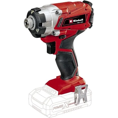 Offerta a tempo: Einhell TE-CI 18/1 Li-Solo Avvitatore a impulsi a batteria Power X-Change (18V, giri al min. 0-2300, torsione 140Nm, attacco bits esagonale, 3 luci, senza batteria e caricabatteria) — 36% da 79,95 € a 51,50 €