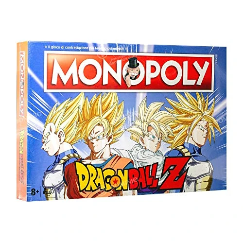 Limitiertes Angebot: Winning Moves Dragon Ball Z Monopoly Brettspiel - Italian Edition (2-6 Spieler, Ab 9 Jahren) von 37.99 EUR auf 37.99 EUR (Spare 0%)