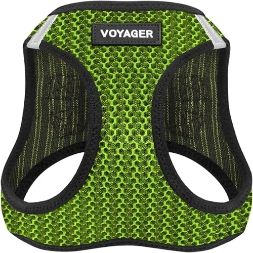 Oferta limitada: Best Pet Supplies Voyager Step-in Air - Arnés de Malla para Perros, Apto para Todo Tipo de Clima, Tipo Chaleco y fácil de Poner, para Perros pequeños y medianos, Color Verde Lima (2 Tonos), Talla S de 6.20 € a 6.20 € (ahorro 0.00%)