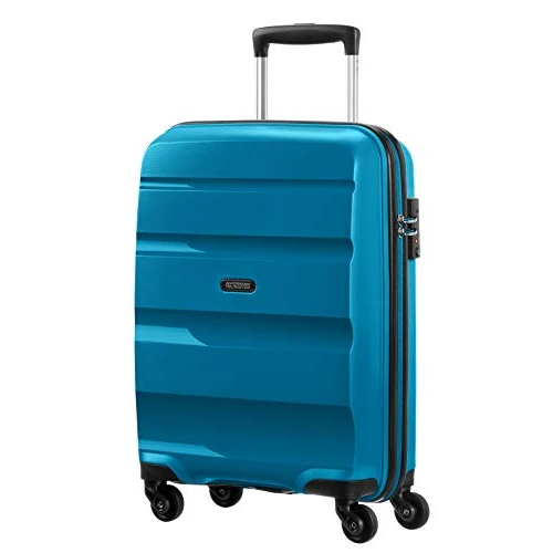 American Tourister BON AIR - Spinner S, Bagaglio a mano, 55 cm, 31.5L, Blu (Seaport Blue)