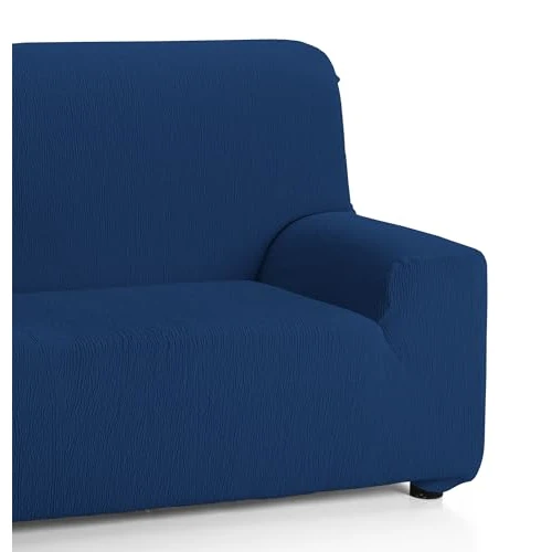Martina Home Elastic Sofa Cover Emilia Model - Navy - 2 Seater 120 to 190 cm