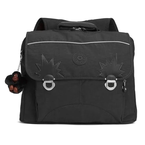 Offerta a tempo: Kipling Iniko, Zaino Medio Unisex - Bambini e ragazzi, True Black, Taglia Unica - 30% da 99.90 € a 69.54 €