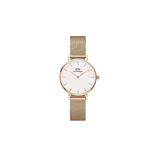 Limited offer: Daniel Wellington Petite Melrose, Rose Gold Watch, 28mm, Mesh, for Women from 130.56 EUR to 130.56 EUR (save 0%)