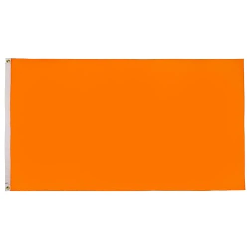 Offerta a tempo: AZ FLAG Bandiera Monocolore Arancio 250x150 cm Poliestere 100D 2 Occhielli - 17% da 29.95 € a 25.00 €