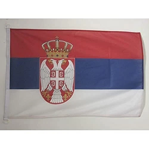 Offerta a tempo: AZ FLAG Bandiera Navale Serbia 45x30cm - Bandiera Maritima Serba 30 x 45 cm speciale Nautismo, Padiglione Nautico - 0.00% da 7.46 € a 7.46 €
