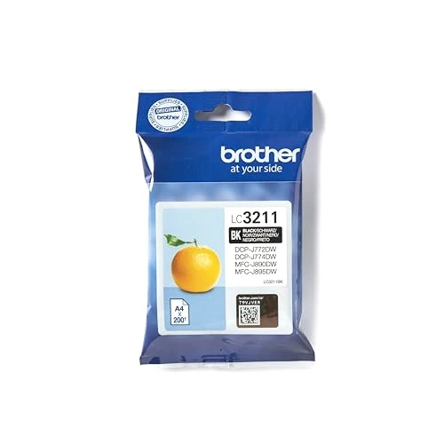 Oferta limitada: Brother LC3211BK Cartucho de tinta negro para las impresoras DCPJ572DW, MFCJ491DW, MFCJ497DW, MFCJ890DW y MFCJ895DW, Duración estimada: hasta 200 páginas (según ISO/IE 24711) de 16.02 € a 14.97 € (ahorro 7%)