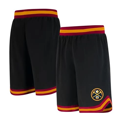 Limitiertes Angebot: Ultra Game Active Knit Trainingsshorts NBA Herren Woven Team Logo Poly Mesh Basketball Shorts, Schwarz, Medium von 22.35 EUR auf 22.35 EUR (Spare 0%)