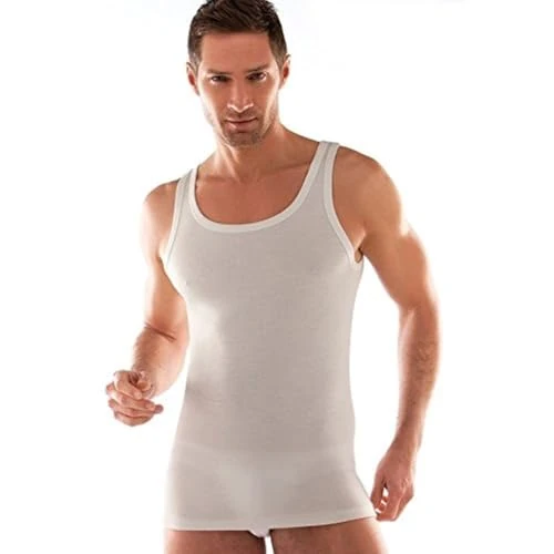 Liabel Set 2 Canotte Uomo Lana/Cotone (7ª-XXL-54)