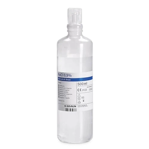 Pharma[+] FISIOLOGICA 500 ml für Bewässerung und Medikamentenkasten Pronto Rettungskoffer