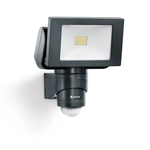 Beperkte aanbieding: Steinel Krachtige LED-Schijnwerper Ls 150 LED, Ir-Sensor, Registratiehoek: 240°, Reikwijdte: Max. 12 M, 20,5 W, LED-Module, Ip44, 21.5 x 15.5 x 17 cm, Aluminium, Zwart van 119.00 EUR naar 66.09 EUR (besparing 44%)