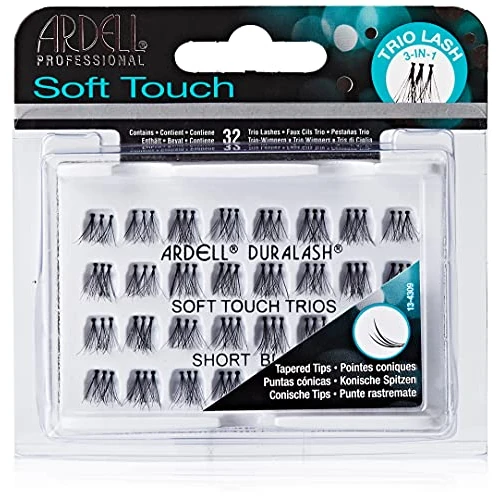 Offerta a tempo: ArDELL Soft Touch Trios - Ciglia per occhi, corte, colore nero - 24% da 9.24 € a 7.02 €