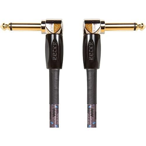 Zeitlich begrenztes Angebot: BOSS BIC-PC-3 Studio Grade Instrument Cable, Right-angle 1/4-inch connectors, 6-inch/15 cm length von 29.90 € auf 29.90 € (0.00% Rabatt)