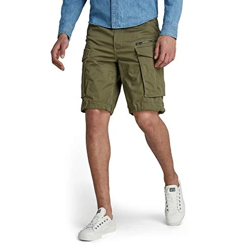 G-STAR Shorts Rovic Zip Relaxed para Hombre, Verde (sage D08566-5126-724), 31